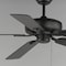Maxim Lighting 52'' Super-Max Ceiling Fan - Black, Black 88935BK - alternate 2